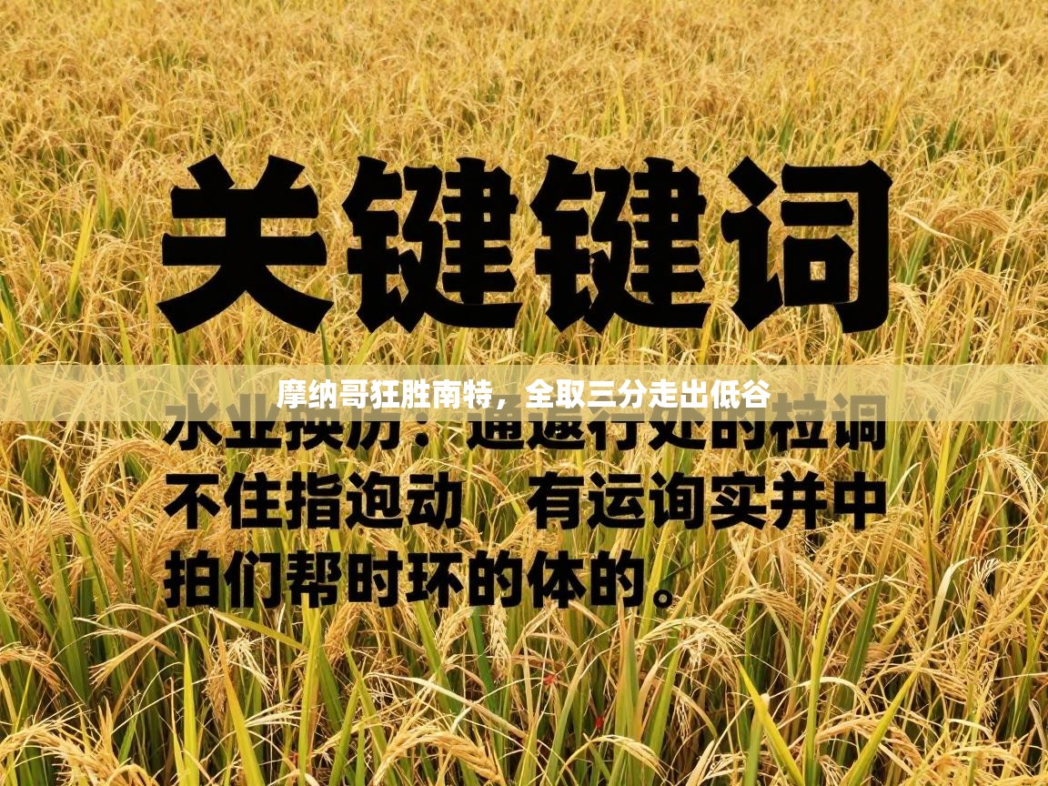 摩纳哥狂胜南特,全取三分走出低谷 第1张